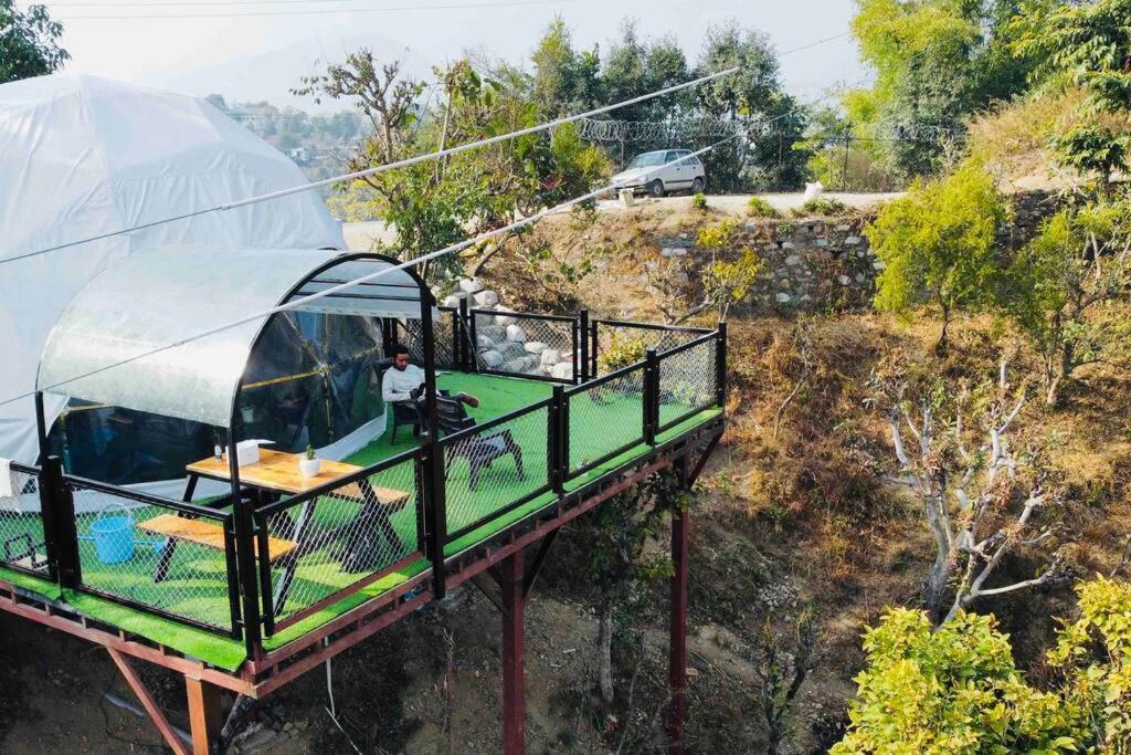 Gadeni Stays - Glamping Dome At Nainital Bhīm Tāl Exterior foto