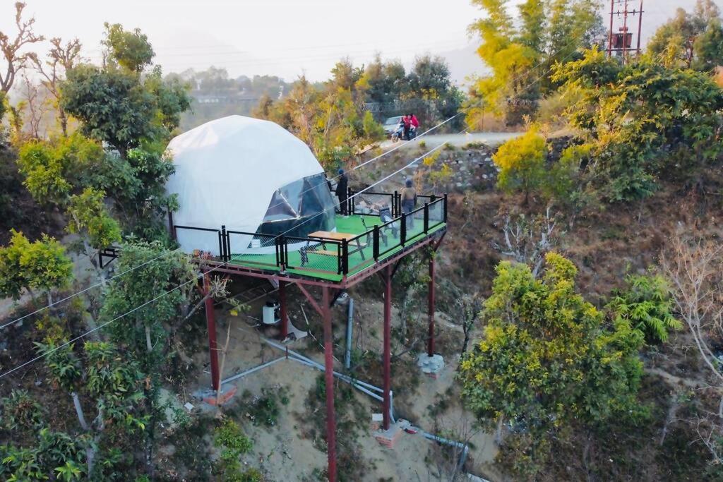 Gadeni Stays - Glamping Dome At Nainital Bhīm Tāl Exterior foto